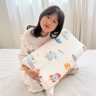儿童乳胶枕头1 6岁以上宝宝婴儿小学生幼儿园午睡专用天然加长