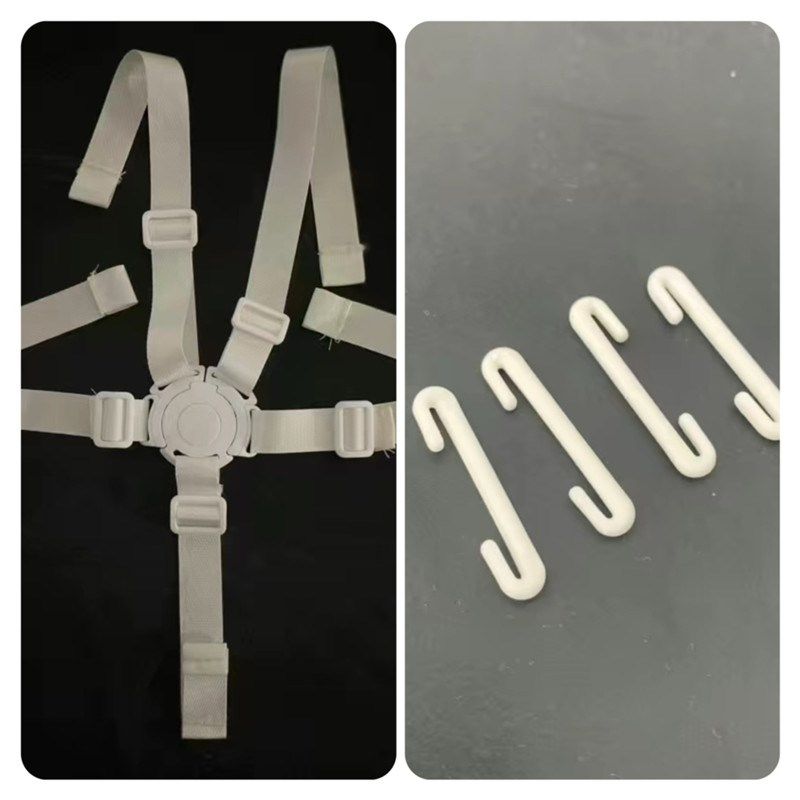 丸丫T6二代遛娃神器推车配件肩护垫五点式安全带保护套溜娃车通用