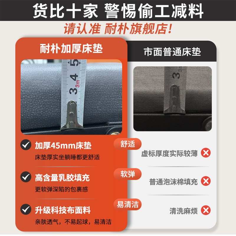 办公室午休折叠床单人躺椅家用简易硬板医院陪护小行军床午睡神器