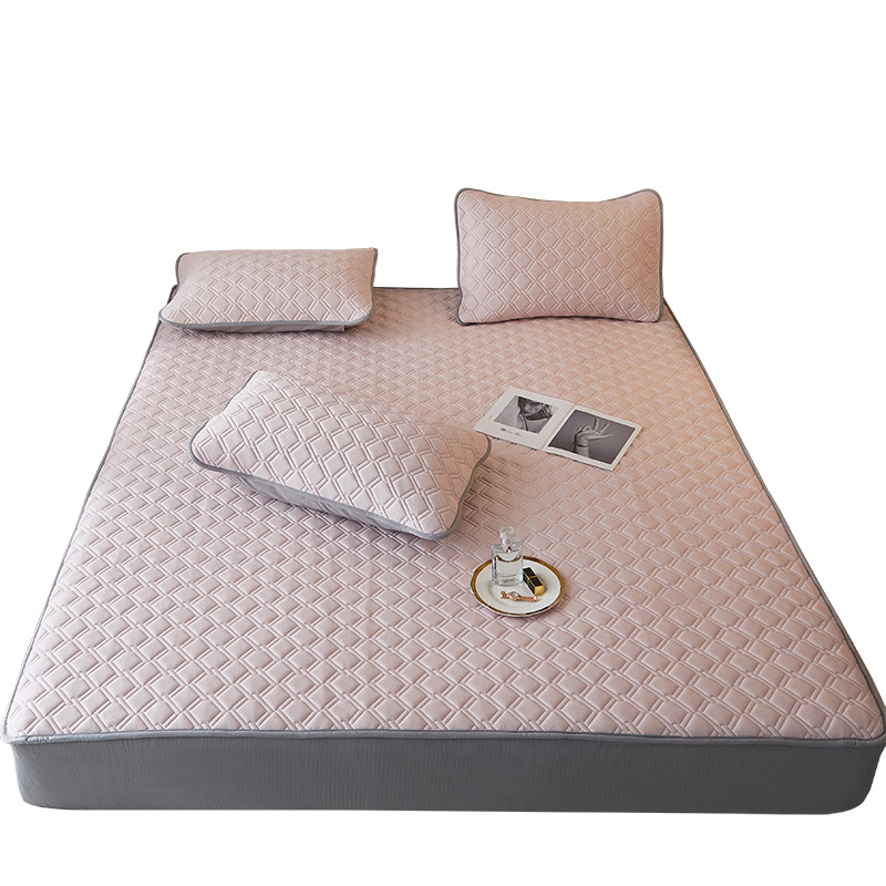 高端夏季乳胶凉席三件套可水洗空调席床笠款1.2m/1.5m1.8米2.0m床