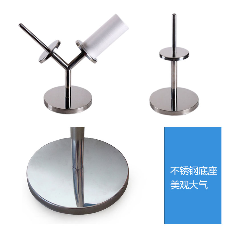 超市散称区连卷袋支架购物袋支架立地台式带湿手器挂式连卷袋支架