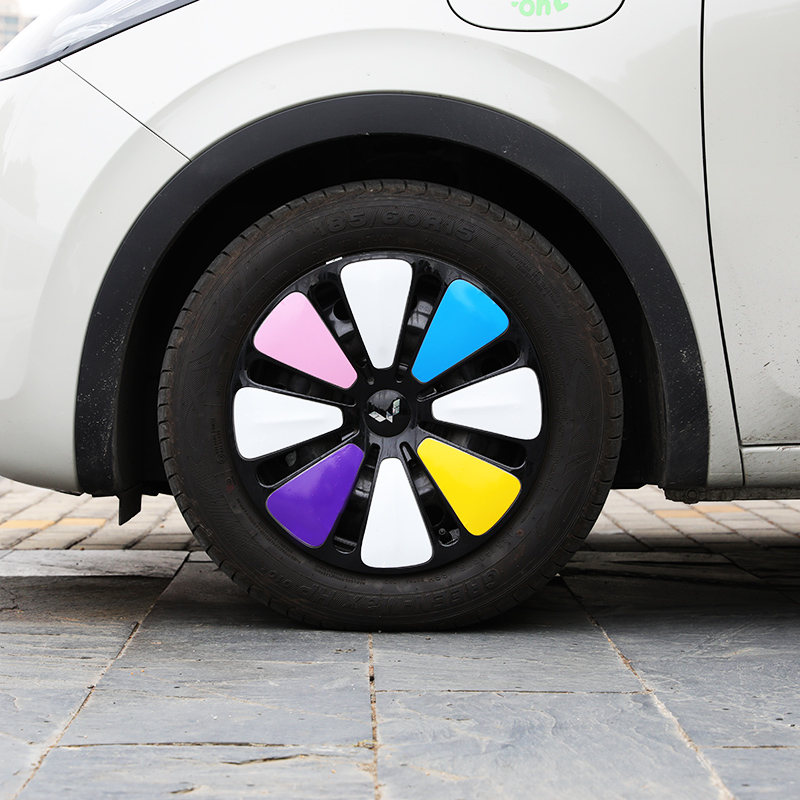 专用五菱缤果车贴车身贴轮毂彩色贴纸外观装饰贴改装改色贴纸配件