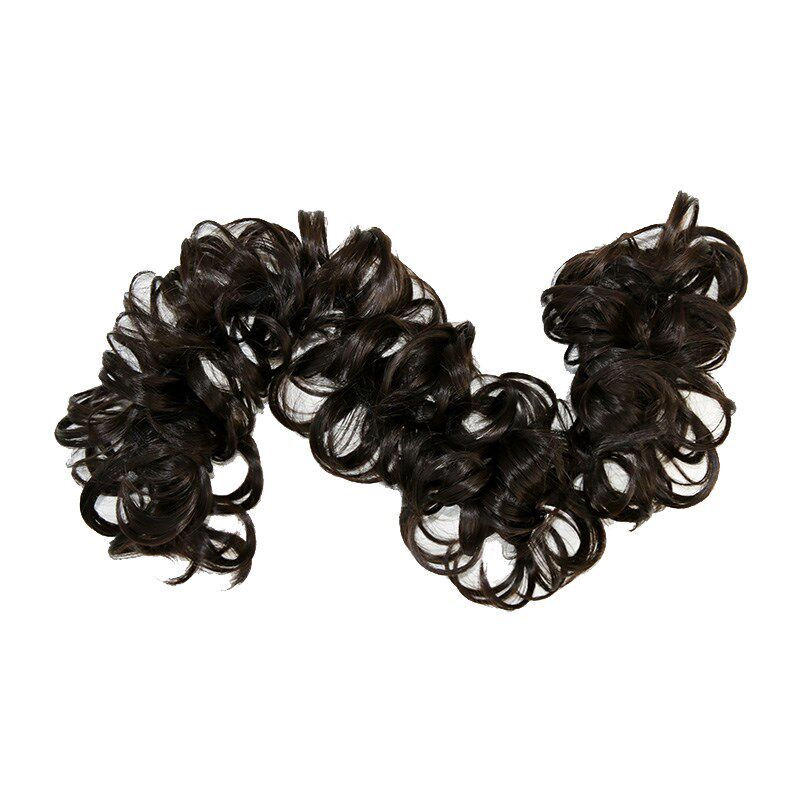 儿童成人演出表演1米毛毛虫发条发圈化妆盘头新娘造型缠绕式加长