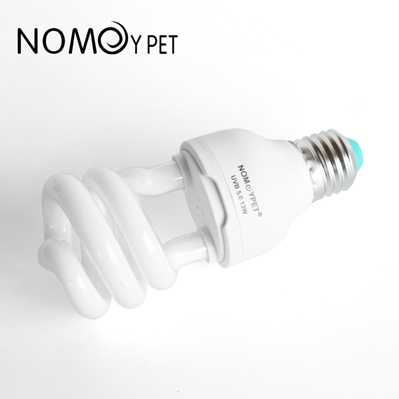 诺摩爬虫UVB补钙节能灯10.0爬宠陆龟饲养箱鬃狮蜥蜴晒背太阳灯5.0