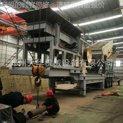 砂整石破碎机花套生生产线 建筑石子破碎机械 鹅卵QTH石岗岩制砂