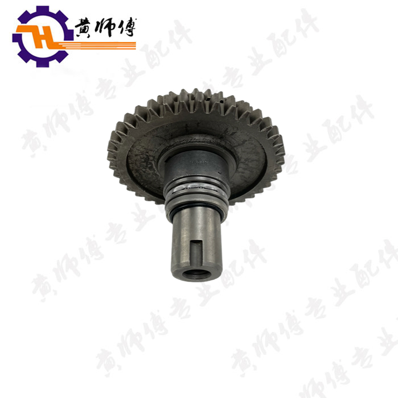 柴油机微耕机配件178F186F105-135型主伞齿轮轴套筒式副轴总成