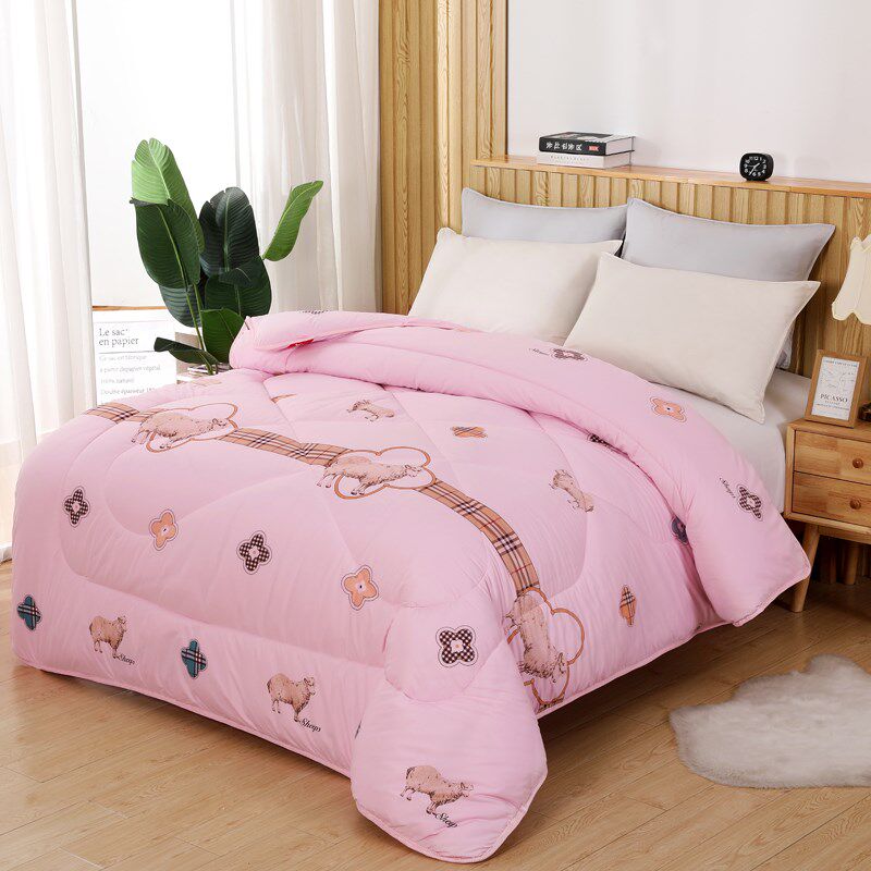 8斤10斤羊毛被加厚保暖冬被芯被子2米单人双人宿舍1.5m1.8米2x2.3