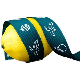 鲜果店彩带新鲜水果礼盒绑带水果店包装带成箱水果扎带缎带45米