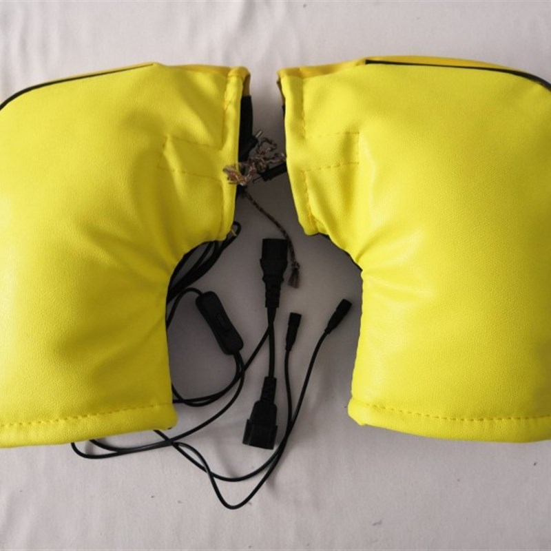 冬季电动车摩托车电热手套电热把套电暖手把套12v48v60v72v电保暖