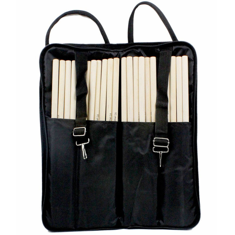 鼓棒包加棉加厚鼓棒袋可肩背手提包鼓槌包架子鼓鼓棒桶收纳包配件