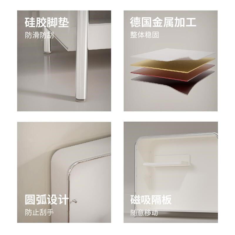 云物生活厨房调料置物架油盐酱醋收纳窄转角调味品调料架家用小型