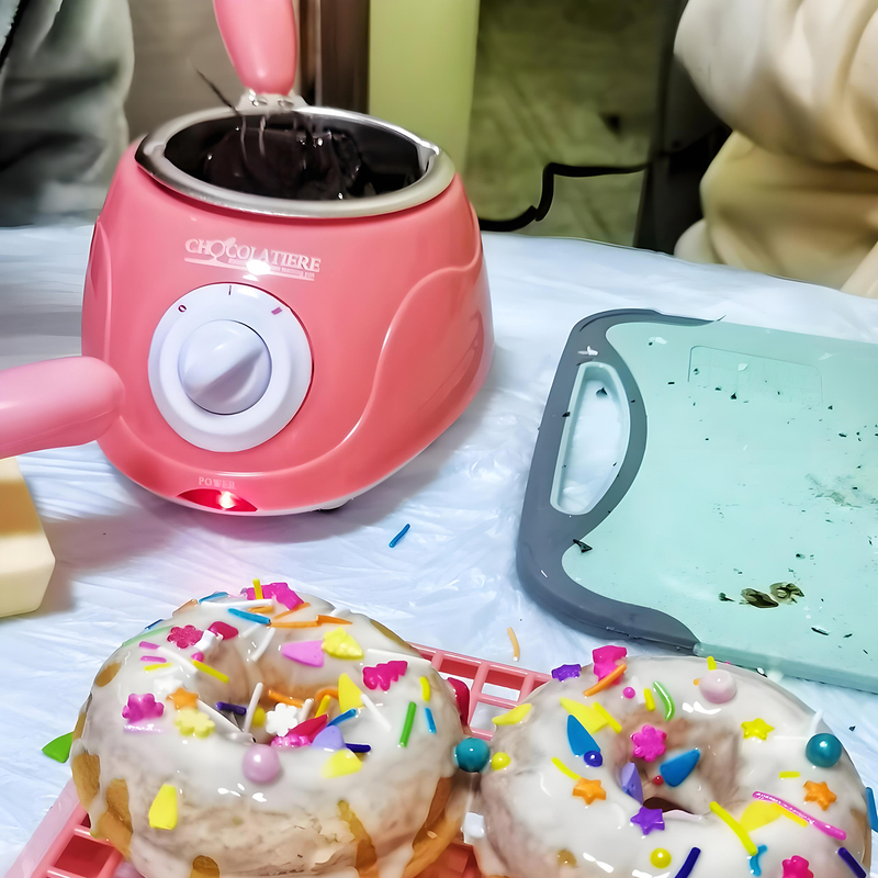 家用化多功能奶茶店润唇膏巧克力融化器二合一棉花糖豆黄油加热锅