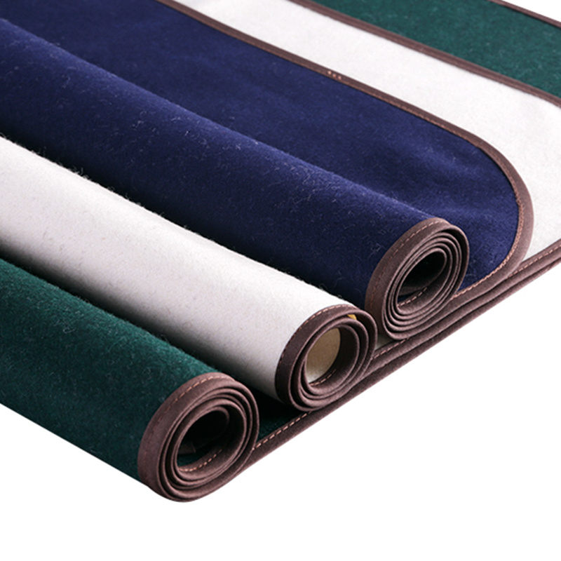 赵北包边毛笔字毛毡垫书法毛毯定制尺寸书法工具毛笔写字书画垫毡