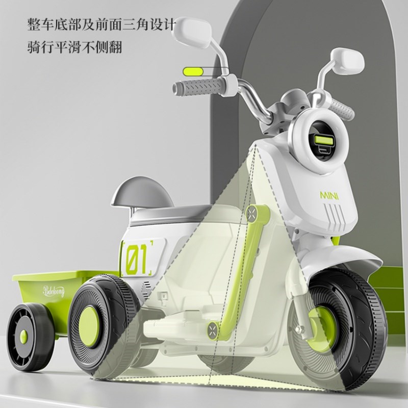 儿童生日礼物有意义电动摩托车实用4惊喜2-6周岁3小男孩5女宝创意