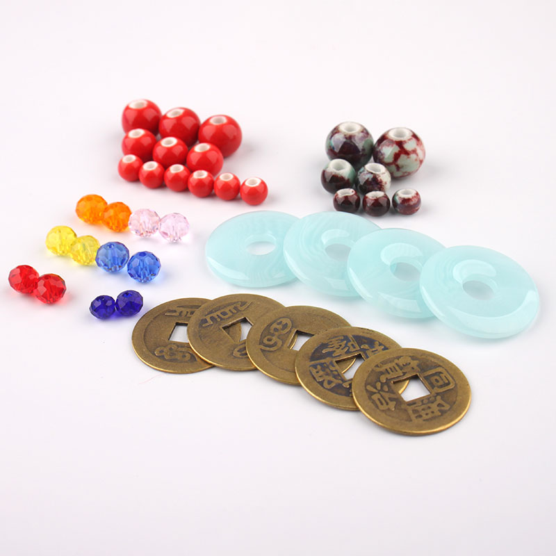 手工制作5号线绳套餐diy中国结编织线材料包工具铜钱编绳流苏套装