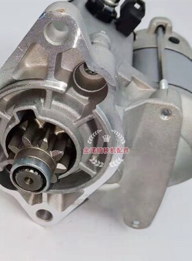 久保田高速插秧机配件NSPU68CSPV6C新款柴油启动机马达包邮