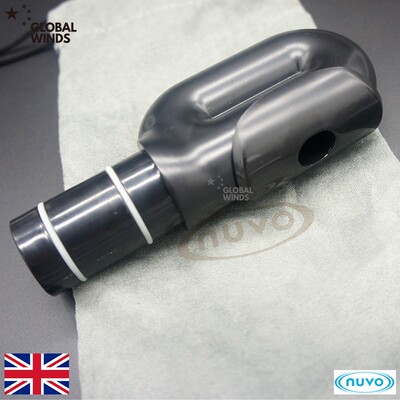 英国Nuvo长笛弯笛升级转换笛头弯笛笛头甜甜圈长笛笛头弯笛升长笛