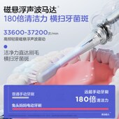 兔头妈妈磁悬浮电动牙刷儿童专用软毛刷头声波自动牙刷3 12岁