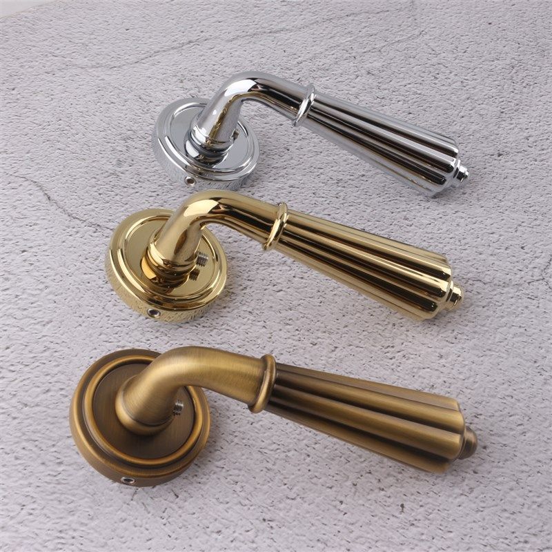 依佰利新款美式金色门锁轻奢卧室房门锁静音磁吸锁法国古典门把手,基础建材,机械门锁,淘宝优惠券,粉丝福利购,淘宝优惠卷