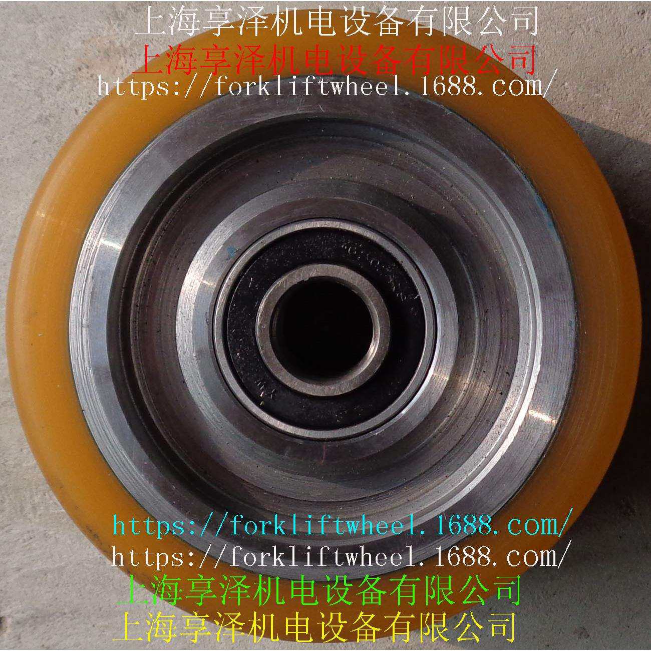 林德平衡轮辅助轮子0039903519LINDE电动搬运车支撑轮边轮胶轮