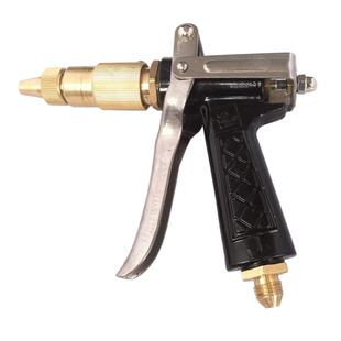 熊猫黑猫高压清洗机洗车泵280型水枪5580喷嘴铜枪头加厚扇形直线