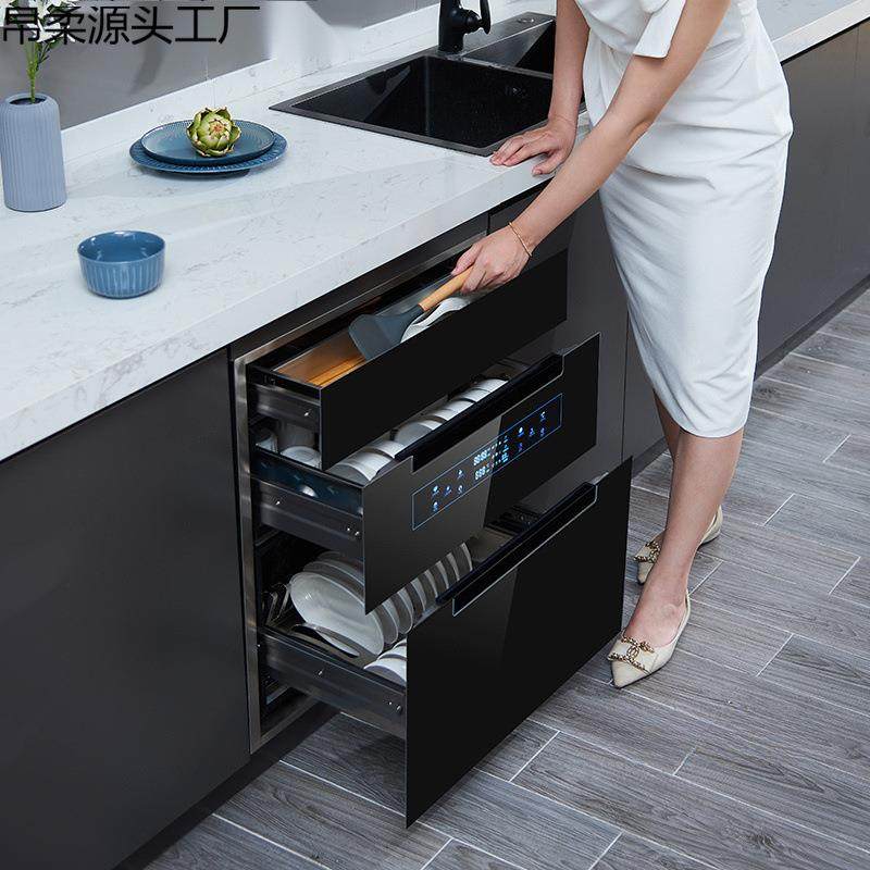 2025新款消毒碗柜嵌入式家用大容量新款高温烘干紫外线高消毒柜风