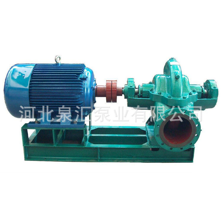 低价销售 200S95型无阻赛单级双吸水泵 大流量柴油机双吸泵