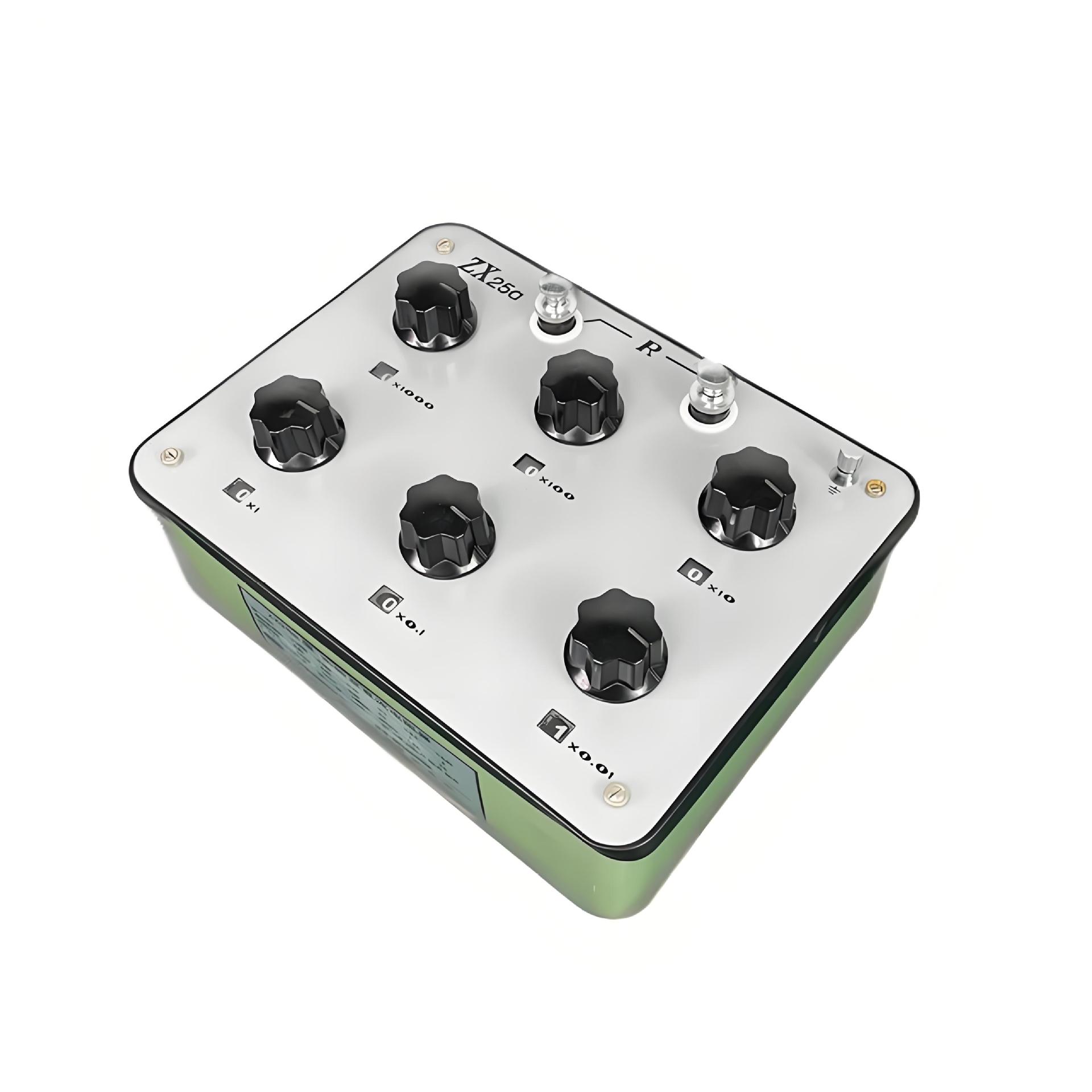 直流标准电阻箱 ZX25A,6个开关数,准确等级0.02级,量程0.01~11111