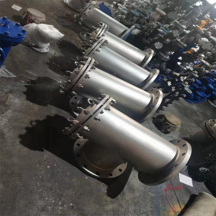 T型过滤器-40PT型直通过滤器不锈钢法兰过滤器DN150