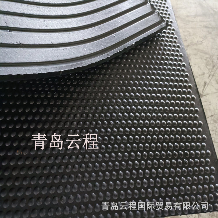 耐磨胶板橡胶垫 加厚橡胶板 奶牛牛卧床是用橡胶垫 云程牌