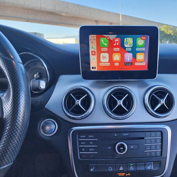 适用于奔驰BenzA/B/C/GLK/GLA/ML/SLK/GLC级原车改装无线Carplay