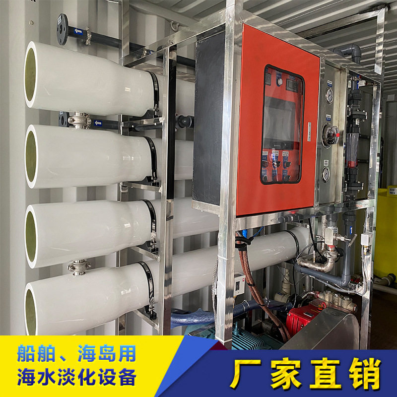 润德澳100吨每天反渗透海水淡化机船舶海岛用海水淡化设备水处理