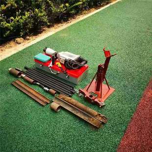 便携式取土钻机220V直流电动力小型勘探取土钻机无水取样