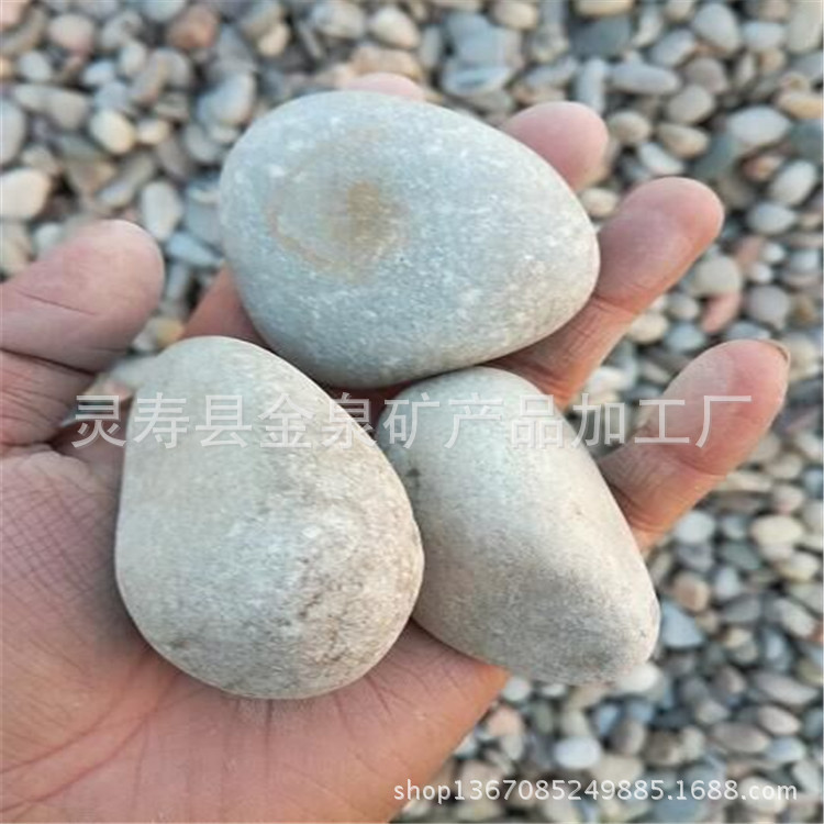 供应鹅卵石机制公园铺路鹅卵石抛光石各种装饰石子大量沙石