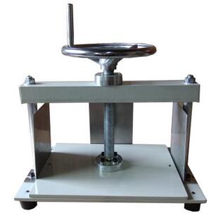 A4凭证票据手轮式压平机钱币纸张压平用省力手动压平机圆盘平整机