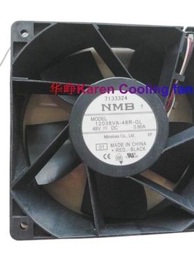 12038VA-48R-EL/GL原装NMB4715VL-07W-B8948V12CM暴力散热风扇