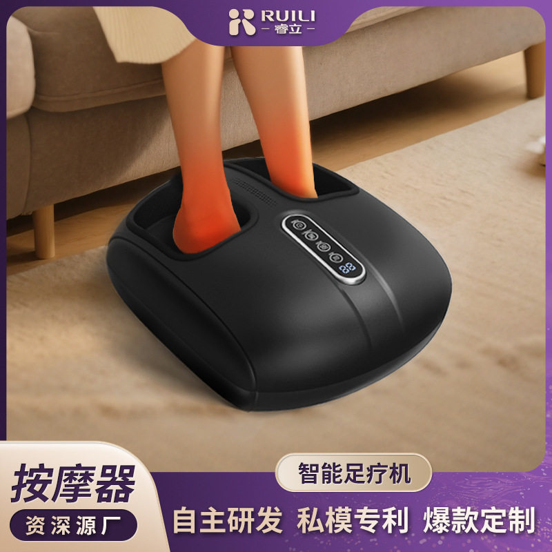 按摩足疗机跨境脚部足底家用多功能气囊揉捏脚底按摩仪足部按摩器