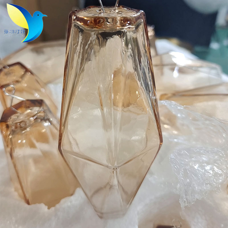 商场空中吊顶婚庆婚礼玻璃吊灯酒店大堂装饰吊灯LED玻璃吊灯