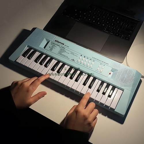 儿童初学者入门级电子钢琴37键可弹奏乐器61键男女孩家用音乐玩具