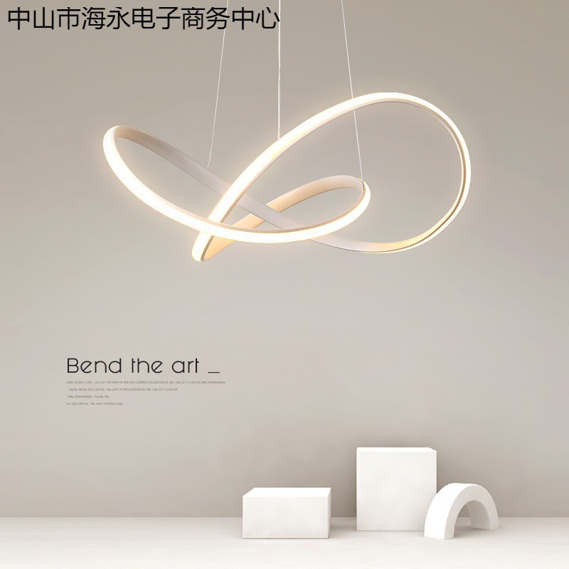 吊灯餐厅现代简约创意个性艺术led餐厅灯客厅灯主卧室灯北欧灯具