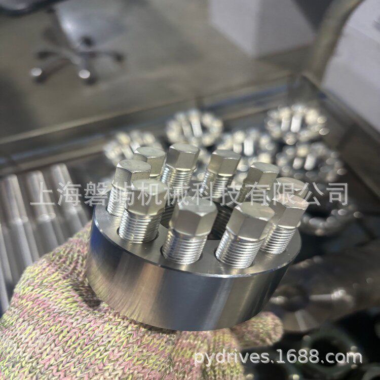 德国SuperNut顶推螺钉嵌入式预张推锁螺母M90*3超级螺栓