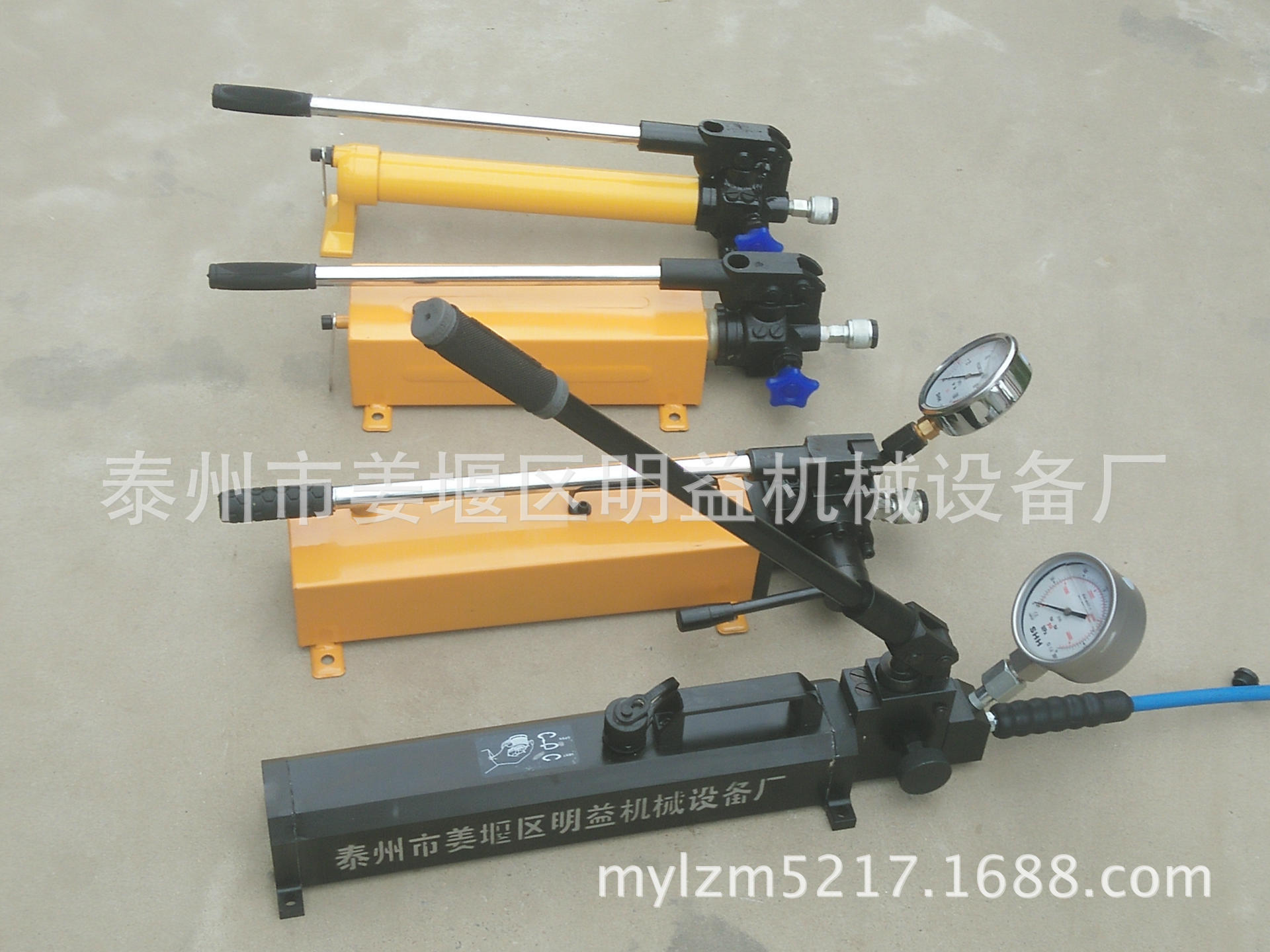 SYB-160SYB-250超高压手动油泵手动液压油泵铝合金手动液压泵
