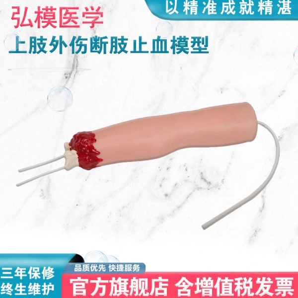 弘模HOM/H2008上肢外伤断肢止血模型止血包扎用模拟人上肢大手臂