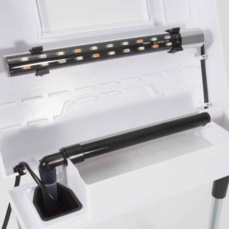 博宇鱼缸水族箱小型迷你桌面生态造景免换水玻璃金鱼草缸家用客厅