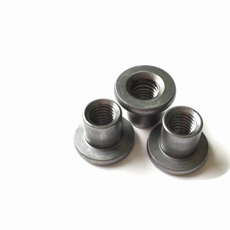 T型焊接螺母台阶圆螺母对锁螺母法兰盘圆柱螺母冷镦铁板t帽M6M8