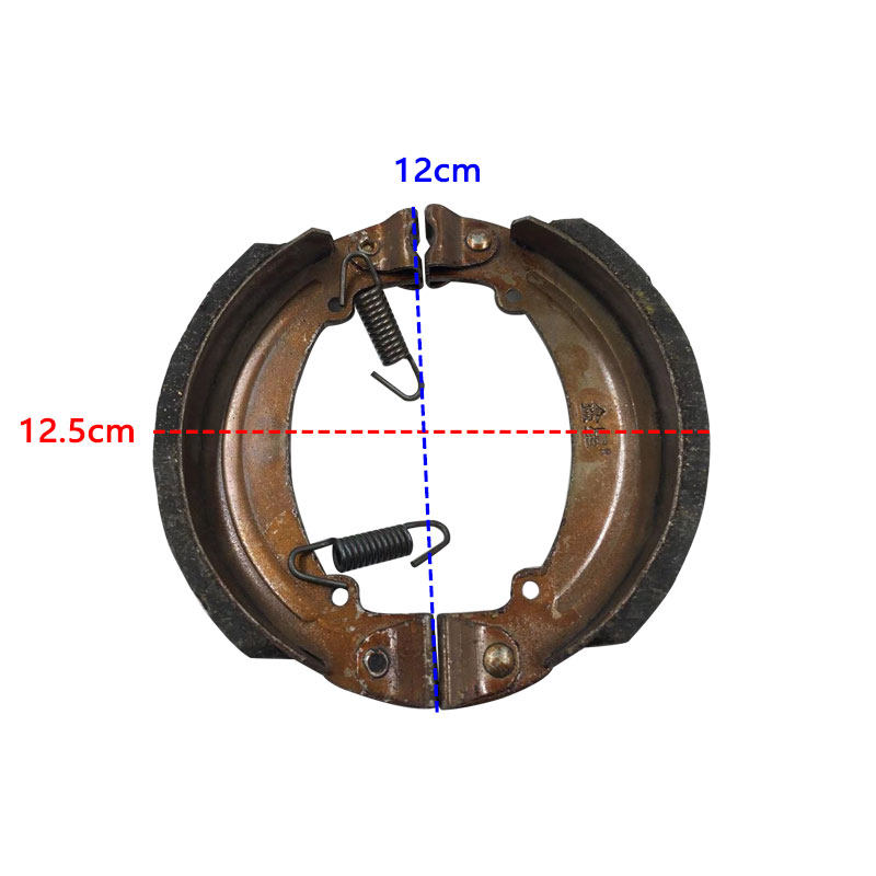 金星 电动三轮车刹车片130型 加厚通用 静音耐磨防水 后刹 刹车蹄