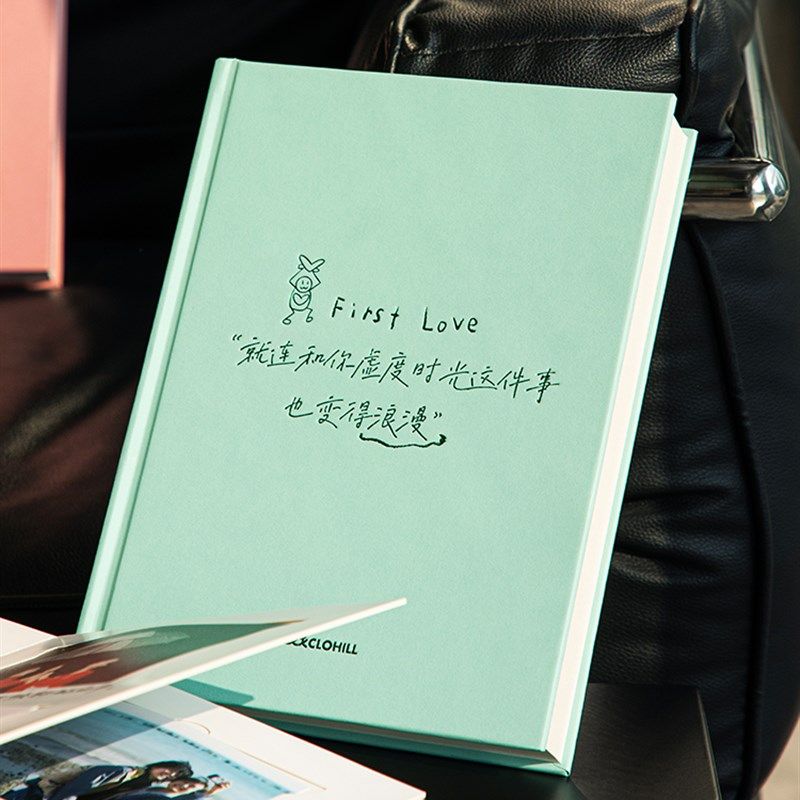 谢勋云山相册5寸照片存储册小容量精美纪念册婚礼签到新人礼品册