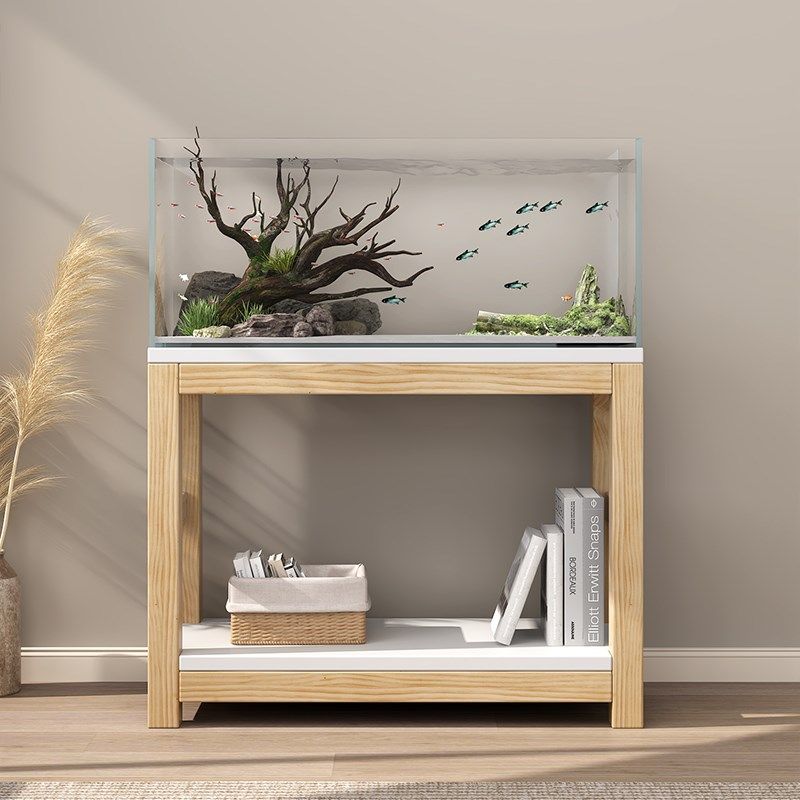 鱼缸架子实木鱼缸架专用架家用溪流缸底座放置柜置物架承重底架,住宅家具,花架/花几,淘宝优惠券,粉丝福利购,淘宝优惠卷