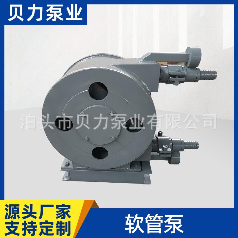 供应工业软管泵100BLRG蠕动泵口径100发泡水泥渣浆砂浆污泥挤压