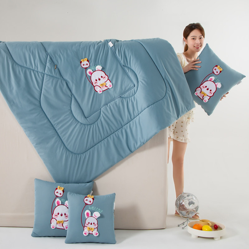 汽车抱枕被子两用毛毯厚枕头车上车内车载车用二合一高端靠枕新款,居家布艺,抱枕被,淘宝优惠券,粉丝福利购,淘宝优惠卷